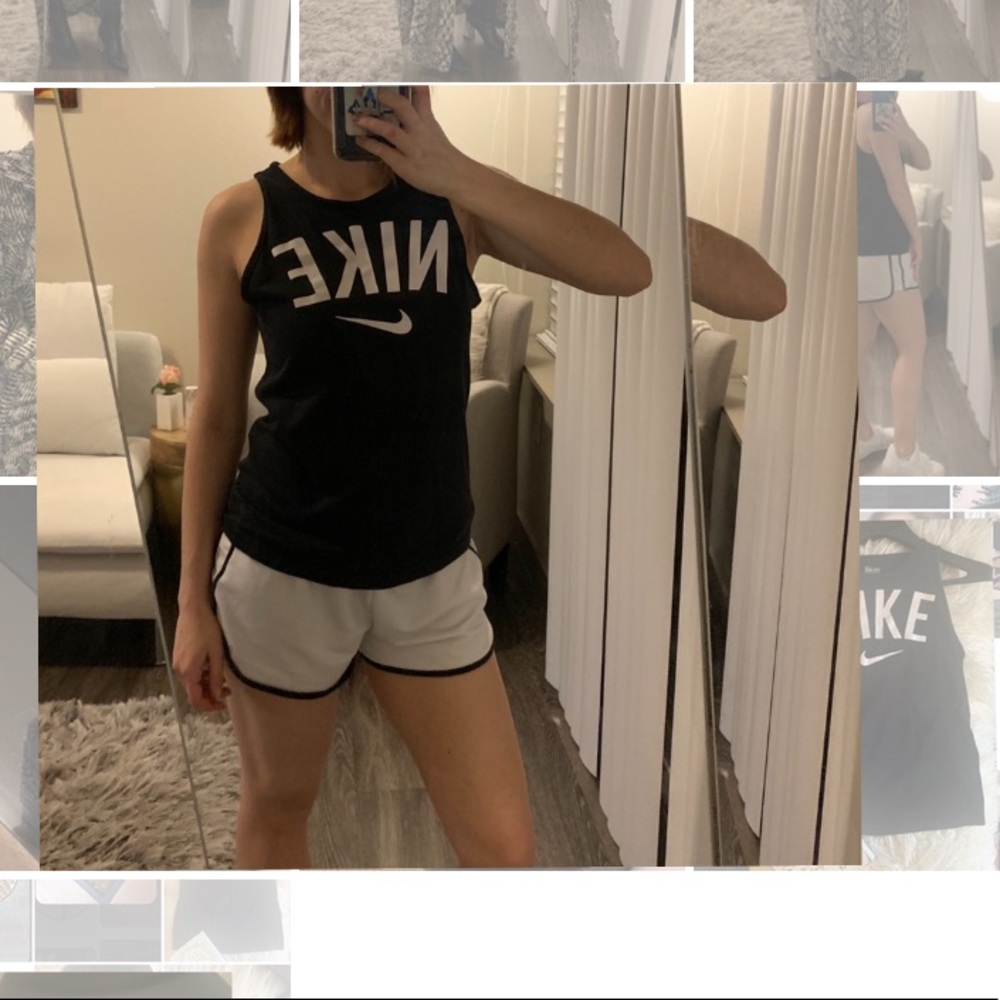 Nike Dri Fit Tank in Black